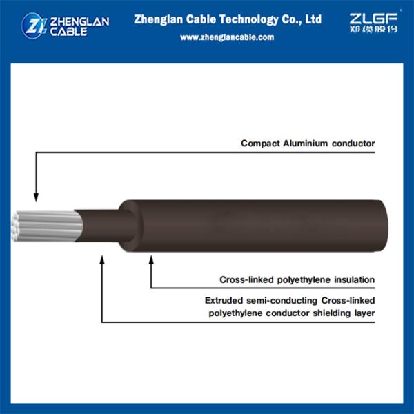 OVERHEAD XLPE COVERED CABLE CCSX CABLE 35KV AAAC/SC/XLPE 1X185MM2 EN50397