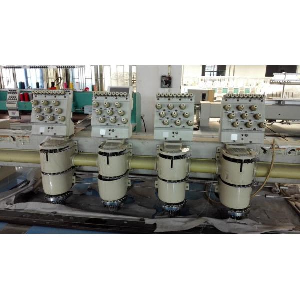 4 Heads 9 Needles Used Barudan Embroidery Machine 1 Phase 220V 50Hz