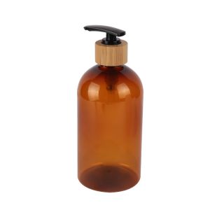 200ml 300ml 500ml 7oz 10oz 16oz Cosmetic Lotion Bottle Amber Rounded Shoulders