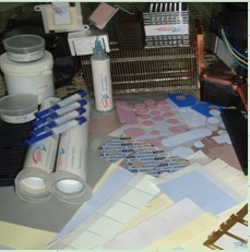 good performance white thermal conductive adhesive TIS580-10 for LED lighting