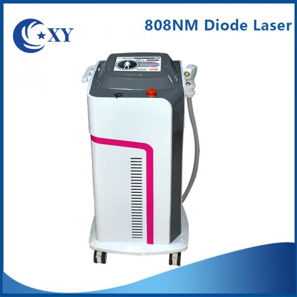 Quality 808nm Permanent Diode Laser Hair Removal Machine For Salon 0~120J/Cm2 wholesale