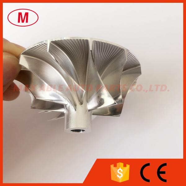 K26 5326-123-2201 46.20/65.94mm 6+6 BLADES Turbo aluminum 2618/milling/Billet compressor wheel for Lancia 5326-970-7040