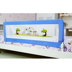 Full Size Baby Bed Rails For Kids With Woven Net Cartoon Picture