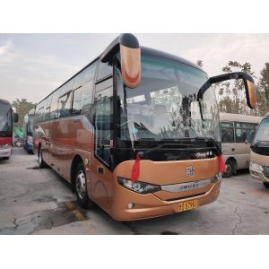 China 44 Seats Used Passenger Zhongtong Bus Second Hand Rhd Lhd Diesel Engine on sale