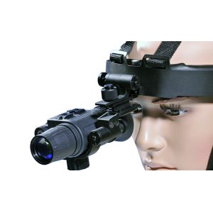 Lightweight Ip67 Monocular Night Vision Viewer Handheld / Weapon Mountable