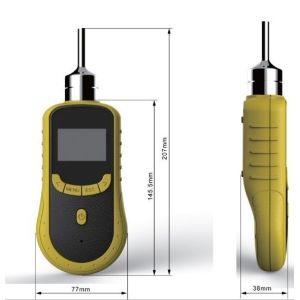 Handheld Type Single Gas Detector CO gas detector wtih range 2000PPM for Air