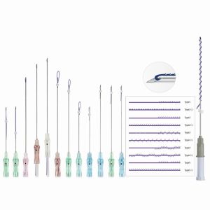 Collagen Thread Mono Smooth PDO threads 29G-38mm facial skin tightening