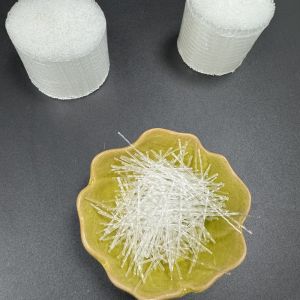 Concrete PP Fiber Wave Form Technic Of Mixture For Easy Dispersion In Cement