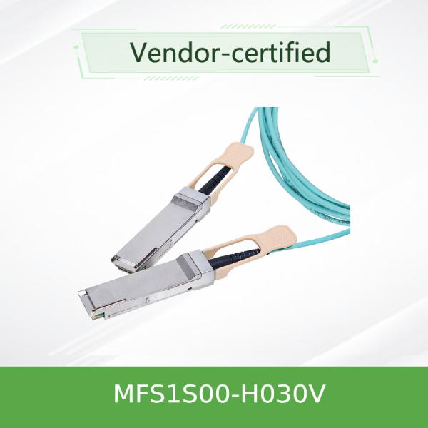 Quality InfiniBand Mellanox AOC Cable High Speed Interconnect Cable MFS1S00-H030V wholesale