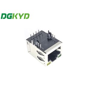 DGKYD211B018FD2A4D standard RJ45 Connector With Light And Shielding 8Pin 100M