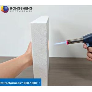 CE Certified Alumina Silicate Fireboards 2300F Thermal Insulation Fire Resistant