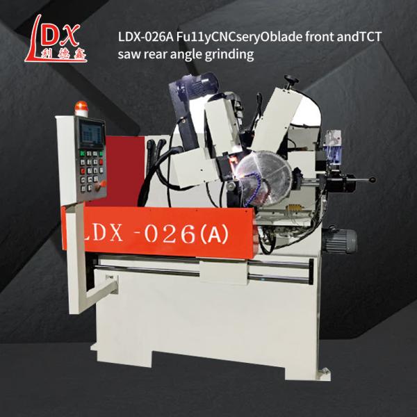 Quality LDX-026A CNC TCT Circular Saw Blade Front And Rear Angle Grinding Machine Manufacturers wholesale