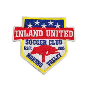 Cheap Decorative Iron On Embroidered Patches Size And Shape Customized For Garment for sale