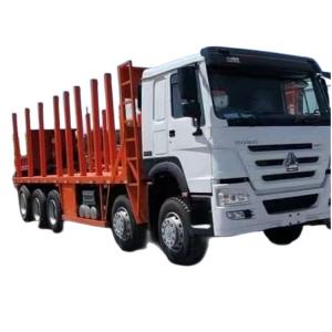 China SINOTRUK Log Truck Equipment Weichai Engine 10x4 350HP 13 Tons Heavy Timber Transportation on sale