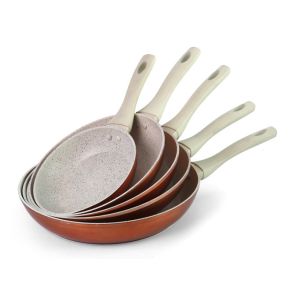 China Healthy PROA Free 26cm Fry Pan 3mm Granite Cookware Set on sale