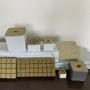 40mm Independent Basalt Rock Wool Blocks for Seedling Cultivation Planting Rock