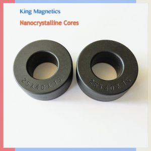 Thin ribbon nanocrystalline core with epoxy coating KMN211308E for SMPS common