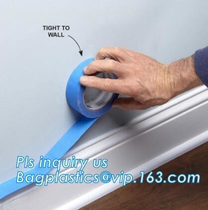 Quality Heat Resistant Automotive Adhesive Masking Tape reisst 80c Auto masking tape,Painters Masking Tape,automotive for painte wholesale