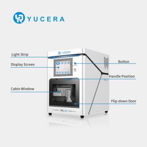 Yucera Factory Price Dental Wet Milling Machine Dental CAD/CAM 5 Axis Wet for