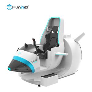 Fiberglass And Metal VR Flight Simulator For Entertainment 100KG Rated Load