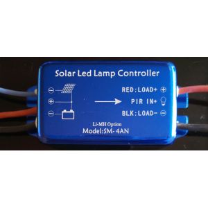 4A 5A solar charge controller with remote controller for solar garden lamp