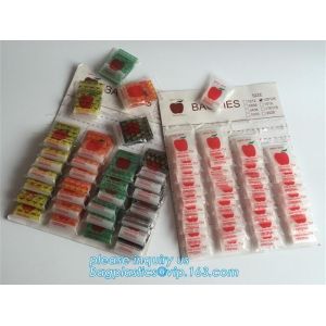 Bag Type and Accept Custom Order Mini Apple bags baggies, Apple Mini Zip Lock