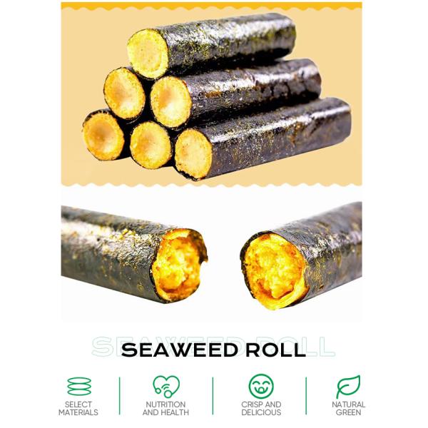 Meat Floss Seaweed Snacks Dried Seaweed Independent Packaging Grain Snacks for Children