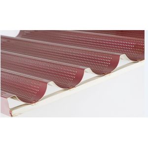 1.5mm Ptfe 900x700x44.5mm French Baguette Baking Tray