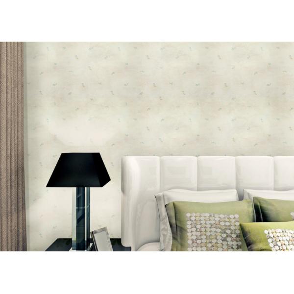 Quality Non Woven Rustic Floral Wallpaper With Printed Surface Technics , Asian Style wholesale