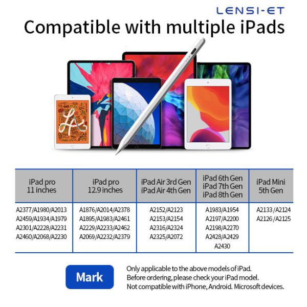 Aluminum Column Bluetooth Stylus Pen With Light