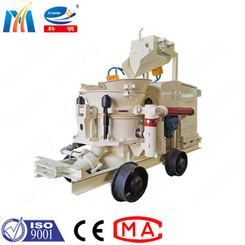 Quality KEMING Dedusting Shotcrete Gunite Machine 51mm With Sample Structure wholesale