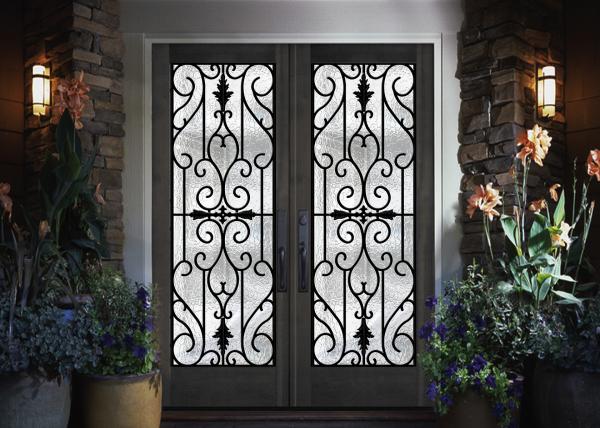 Quality Traditional Custom Spray Coating Wrought Iron Glass With Hot Dipfabricated wholesale