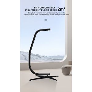 Metal Stand Modern Design Style Hammock Chair for Living Room Customized Color