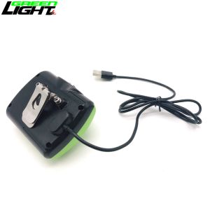 15000LUX Helmet Miners Head Lamp USB Charging IP68 Waterproof With SOS