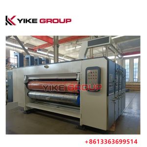 Yk-1228 Lead Edge Feeder Printer Slotter Die Cutter Machine For Corrugated