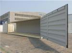 Fully Side Opening Shipping Container Easy Loading With Customized Color