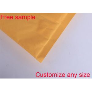 Yellow Kraft Paper Mailing Envelopes Self Adhesive Seal Logo Printing Available