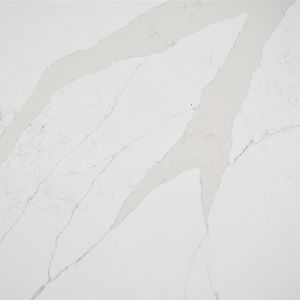 Engineered Quartz Stone Polished 3200*1800 Calacatta White Quartz