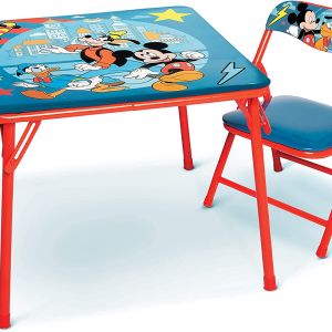 China Metal Kids Folding Table And Chairs Set Easy Removal Advantage Main Material Metal on sale