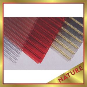 frosted Hollow polycarbonate Sheet,crystal hollow polycarbonate sheet,crystal