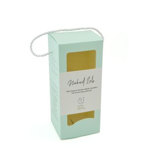 Custom Cardboard Gift Box with Handle | Personalized Cosmetic Packaging