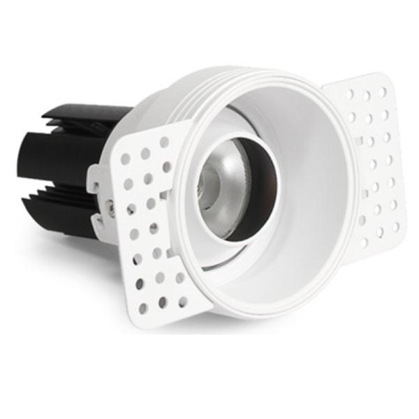 Quality Adjustable 18W Trimless LED Downlights Cutout 65mm wholesale