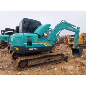 China Yangma Engine SWE60 6T Excavator Construction Equipment on sale