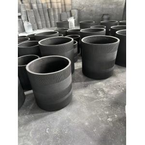 Fading Resistant Fiber Clay Planters For Balconies Easily Cleaned