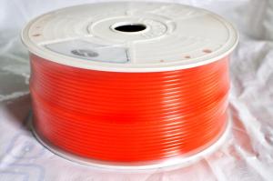 China Orange Color Polyurethane Round Belt Resistant To Abrasion Oils And Chemicals For Textile Industry on sale