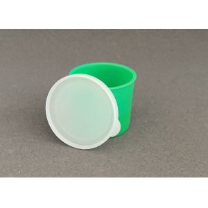 China Disposable Three Color LDPE 30ML Plastic Medicine Cups on sale