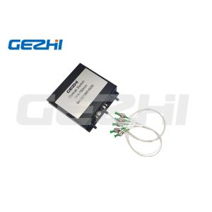 1x4 Mechanical Optical Fiber Switch 760nm ST FC LC SC Non Latching