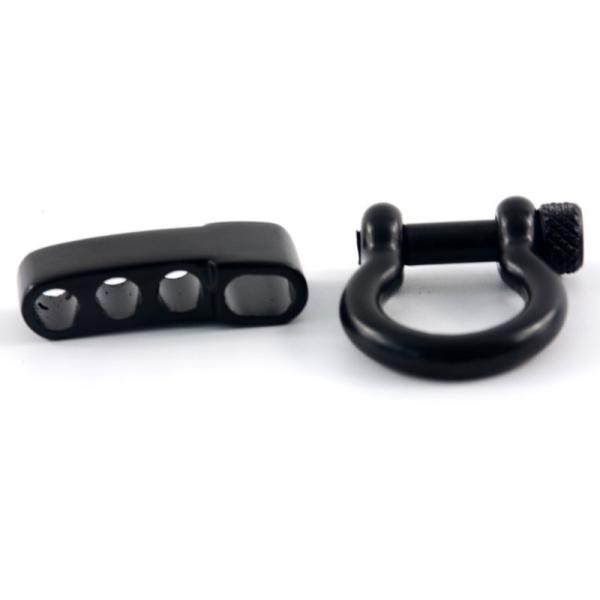 30-Day Return Refunds Stainless Steel Adjustable Paracord Shackle with Screw Pin