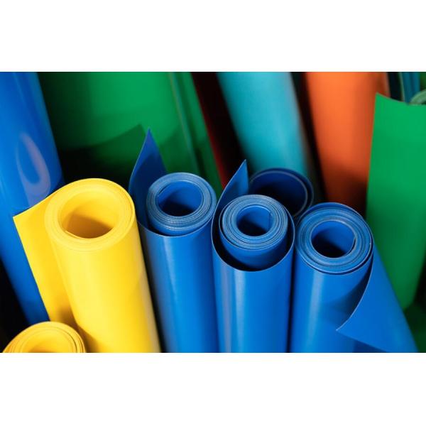 Red 1.2m/S 0.8mm Curtain PVC Roller Shutter Doors