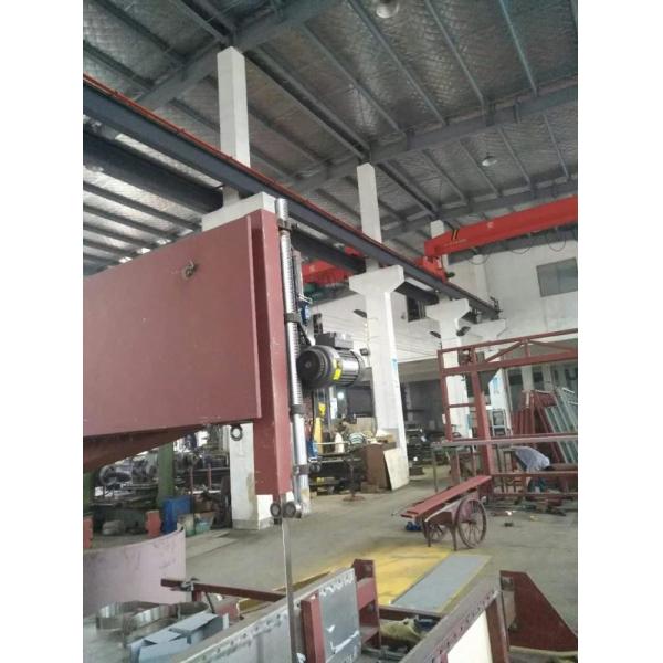 Sponge Block Vertical Cutting Machine , Sponge Cutting Machine Long Life